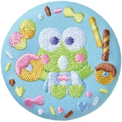【中古】食玩 雑貨 11.けろけろけろっぴ 「サンリオキャラクターズ 刺繍缶バッジ付きビスケット2」