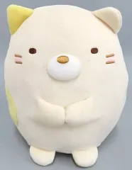 【中古】ぬいぐるみ ねこ もちもちほっぺころっとぬいぐるみ 「すみっコぐらし」
