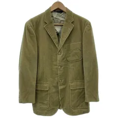 POLO by RALPH LAUREN　テーラードジャケット　80s vintage　80年代　OLD　オールドタグ　コーデュロイジャケット　シングルボタン　細畝　無地　日本製　古着