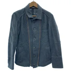 MARITHE FRANCOIS GIRBAUD　ウールジャケット　フルボタン　無地　古着