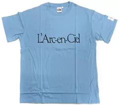 【中古】衣類 L’Arc～en～Ciel BIG 旧ロゴTシャツ ライトブルー フリーサイズ 「30th L’Anniversary LIVE」 オフィシャルファンクラブ LE-CIEL会員限定