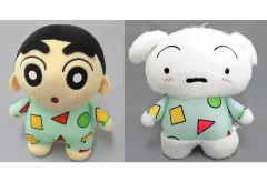 【中古】ぬいぐるみ 全2種セット でっかいぬいぐるみ ～おそろいパジャマ～ 「クレヨンしんちゃん」