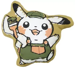【中古】クッション・抱き枕・本体 ピカチュウ キャンバスミニクッション PIKACHU＆EIEVUI FACTORY 「ポケットモンスター」 イオン限定