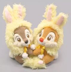 [중고] 봉제 인형 칩 & 데일 (토끼 / 노란색) 봉제 인형 [칩과 데일] 디즈니 스토어 한정