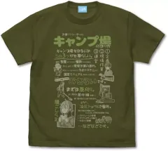 【中古】衣類 キャンプ場の作り方 Tシャツ モス XLサイズ 「映画 ゆるキャン△」