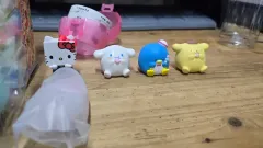 サンリオキャラクターズ フィギュア キティ/ポムポムプリン/マイメロディ/タキシードサム/シナモロール フィギュア