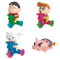 【中古】トレーディングフィギュア 全4種セット 「クレヨンしんちゃん おバカスタムビークル 第1弾 野原家チルドレンシリーズ」