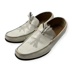 REGAL リーガル タッセル ローファー レザー シューズ サイズ 27 /ホワイト/革靴