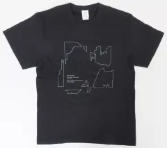 【中古】Tシャツ EGOIST Tシャツ『Fleeting Ruby＆Resonant Indigo』 ブラック Mサイズ 「EGOIST LIVE 2023 Fleeting Ruby “The Crescendo”0923 OSAKA/Resonant I