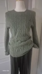 ポロ ラルフローレン ケーブル編み ラムウール ニット