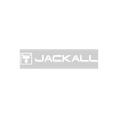 JACKALL ジャッカル カッティングステッカー 長方形 S ホワイト