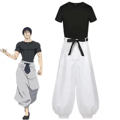 呪術廻戦 伏黒 甚爾 サイズ２XL コスプレ衣装 ふしぐろとうじ cosplay 制服 演出服 変装 仮装 日常服 アニメ 祭り 学園祭 文化祭 漫遊展 ハロウィン クリスマス コスチュームR1 262