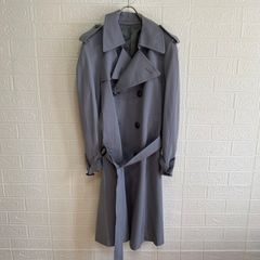 TSUBAME COAT ヴィンテージ トレンチコート グレー ダブルブレスト