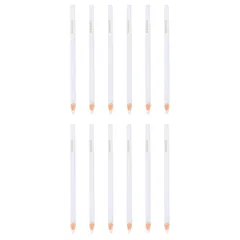 SAFIGLE ホワイトワックスペン 6.69インチ 剥離式 マーキングペン 布 木材 金属対応 多目的 クレヨンペン 裁縫用印付けツール