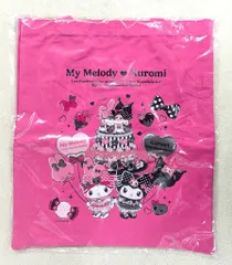 サニーサイドアップ Happyくじ マイメロディ&クロミ 50th&20thアニバーサリーズ B賞トートバッグ マゼンダ