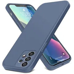 Galaxy A53 5G 用 ケース SC-53C SCG15 ケース シリコン 薄型 可愛い スリム ソフト カバー 耐衝撃 TPU 液体シリコン シンプル スマホケース 耐久性 サラサラ 指紋防止 サムスン ギャラクシー A53 5G 用 カバー 灰 M