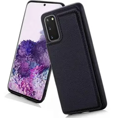 【Hbcnxny】ケース 手帳型 対応 Galaxy S20 5G/SC-51A/SCG01 スマホケース 耐衝撃 カードケース カード収納 手帳型ケース カバー オシャレ カード収納 背面（ブラック）ギャラクシー エス20 ドコモsc51a Galaxy S