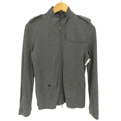 バーバリーロンドン BURBERRY LONDON テンセル ウール ピスタグノバチェック エポレット ダブルジップ ニットジャケット レディース  2