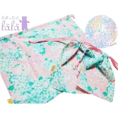 fafa 巾着袋 大 中 小 3点セット 体操着袋 コップ袋 入園セット 入学セット 女の子 フラワー柄 CAMILLA