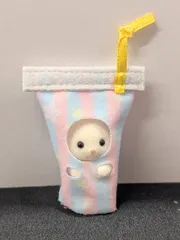 エポック社 シルバニアファミリー キラキラくじ デリシャスパレード G賞赤ちゃんコレクション ショコラウサギの小さい赤ちゃん