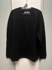 UNIQLO ユニクロ ラムウール Vネック セーター XL