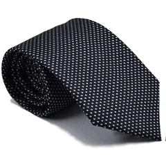 [HAVILAH MODE] ネクタイ ロングタイ 濃紺 白 水色 ウォッシャブル 洗える ビジネス 就活 結婚式 父の日 【M812】