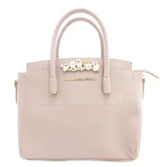 ジルスチュアート JILL STUART ビジューロイヤルトート ハンドバッグ ロゴ ピンク 125-9281137 /GV ■GY01