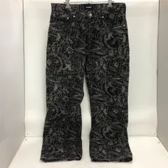 02w22268 エクストララージ XLARGE  DISCHARGE PRINT DENIM PANTS  ブラック  中国製 メンズ  デニムパンツ  コットン  101244031001  【中古品】