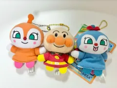 しょくぱんまん アンパンマン がらがら 指 ぬいぐるみ (まとめ売り)