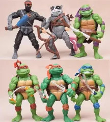忍者タートルズ アクション フィギュア 未開封 6種 セット まとめ 出品