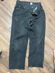 リーバイス ブラックデニム パンツ