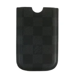 ルイヴィトン LOUIS VUITTON ダミエグラフィット エテュイ iPhone 3G スマホケース アイフォンケース 携帯電話 PVC レザー 総柄 黒 ブラック N62669 /XZ ■OH ■GY12