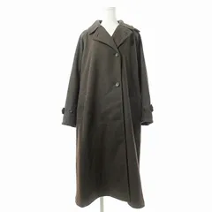 フリークスストア FREAKS STORE 近年 ロング コート ジャケット ベルト付き F 茶 ブラウン 233-3521 0604