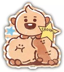 [중고] 씰 스티커 BABY SHOOKY(슈가) 여행 스티커 [BT21]