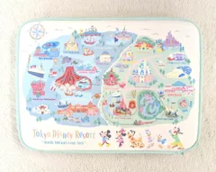 東京ディズニーリゾート ペンケース WHERE DREAMS COME TRUE パークマップ&パークアイコン