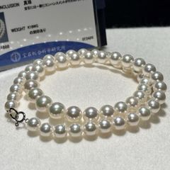 超絶大珠✨️ 照り最強 あこや真珠 パール ネックレス 約10~10.5mm 