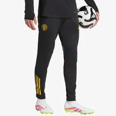 【送料無料】アディダス adidas マンチェスター・ユナイテッド 2025/26 トレーニングパンツ 黒 新品 並行輸入
