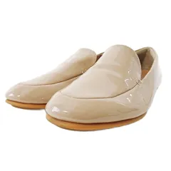 フィットフロップ fitflop エナメル スリッポン ローファー モカシン 6 23cm ベージュ 1021