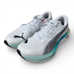 (275)プーマ ディビエイト ニトロ 3 ワイド ランニングシューズ スピード ブルー