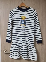 ポロラルフローレン ベア キッズ 起毛 ONE PIECE