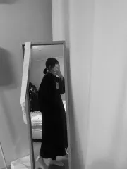 ブラック ロング コート