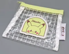 【中古】バッグ ピカチュウ ポケピース ミニクリアポーチ 「ポケットモンスター×3COINS」