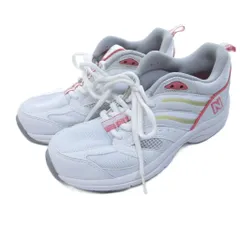 ニューバランス NEW BALANCE TRAINING 663 ウォーキングシューズ ランニングシューズ メッシュ ローカット 白 ホワイト 22.5cm WF663WP IBO85 1212