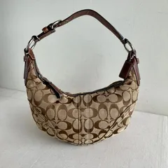 Coach Vintage Soho Hobo Bag Signature Jacquard Baguette Demi Purse y2k