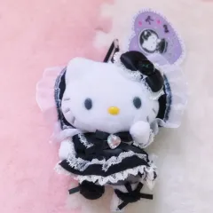 ハローキティ ロリータ ブラック キーホルダー