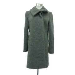 22オクトーブル 22 OCTOBRE ステンカラーコート ロング丈 40 グレー /HO43 ■GY58