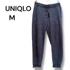 a1877 UNIQLO ユニクロ スウェットパンツ M ネイビー 紺 メンズ 部屋着