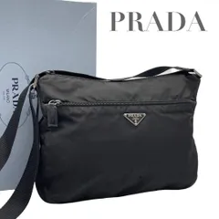 【価格交渉/質問大歓迎♪】プラダ　ナイロン　三角ロゴ　ショルダーバッグ　ブラック　黒　5390