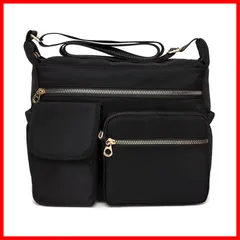 [NOTAG] ショルダーバッグ レディース ナイロンバック 斜めがけ 肩掛け 防水 コンパクト マザーズバッグ 撥水 鞄 軽量 カジュアル 無地 通学 通勤 旅行