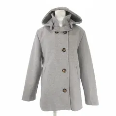 ラジエム La gemme フーデッドコート M グレー フード付き 2way /CK19 ■GY58